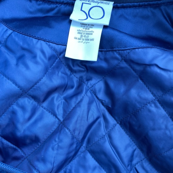 2021 Disney Parks Walt Disney World 50th Anniversary Bomber Jacket sZ L XL 1X - Picture 12 of 14